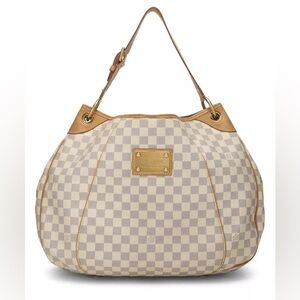 LOUIS VUITTON Damier Azur Galliera GM Hobo